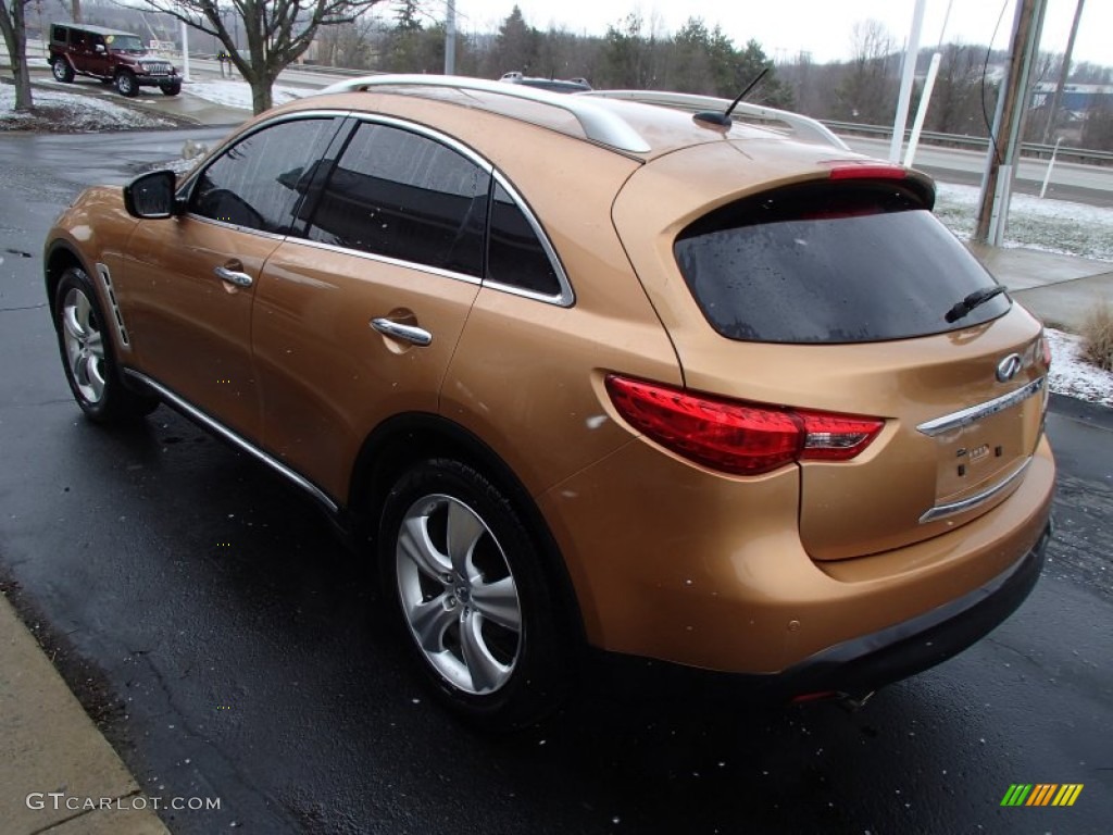 2010 FX 35 AWD - Mojave Copper / Chestnut photo #6