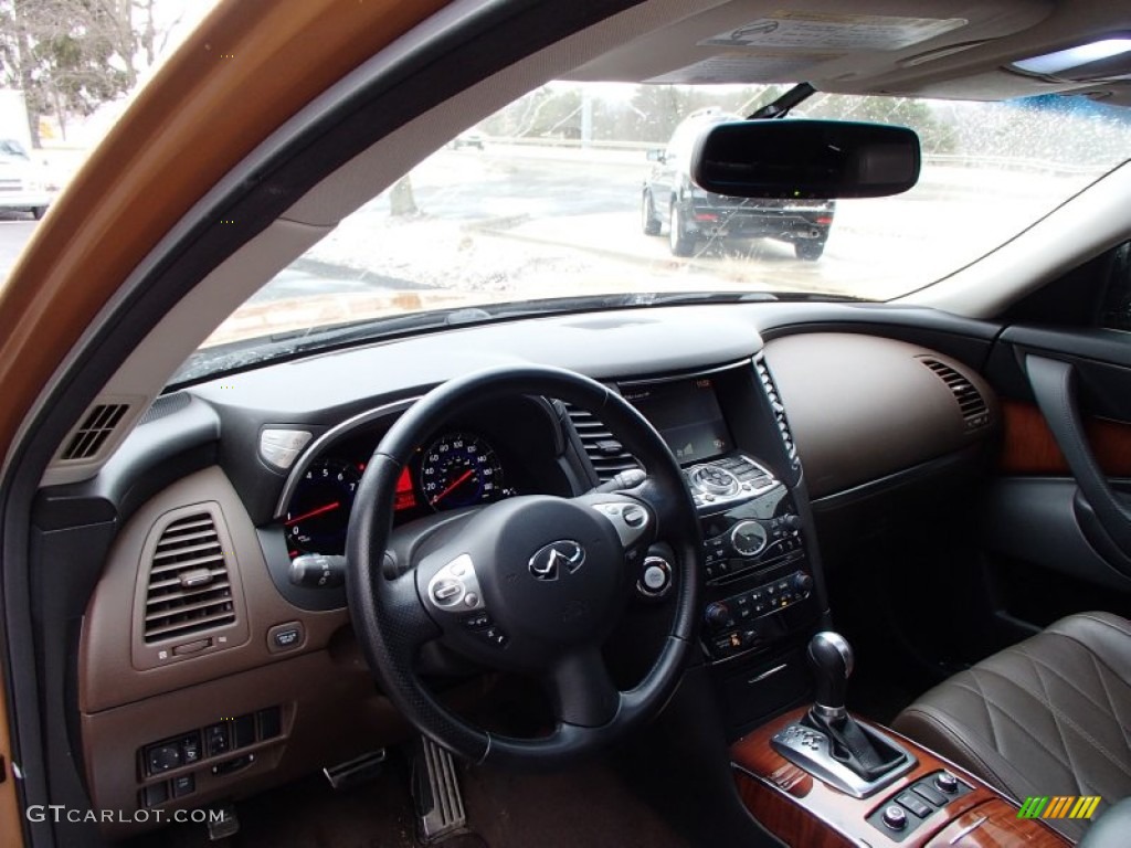 2010 FX 35 AWD - Mojave Copper / Chestnut photo #10