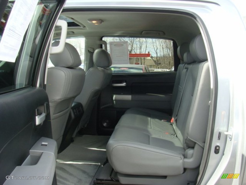 2008 Tundra Limited CrewMax 4x4 - Silver Sky Metallic / Graphite Gray photo #13