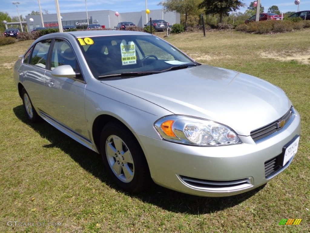 Silver Ice Metallic 2010 Chevrolet Impala LT Exterior Photo #78765873