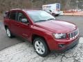 Deep Cherry Red Crystal Pearl 2014 Jeep Compass Sport 4x4 Exterior