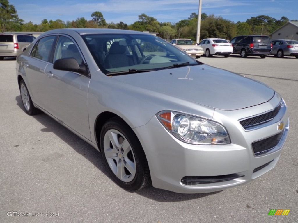 Silver Ice Metallic 2010 Chevrolet Malibu LS Sedan Exterior Photo #78767030