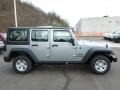 2013 Billet Silver Metallic Jeep Wrangler Unlimited Sport 4x4  photo #6