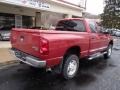 2007 Inferno Red Crystal Pearl Dodge Ram 2500 Laramie Quad Cab 4x4  photo #8