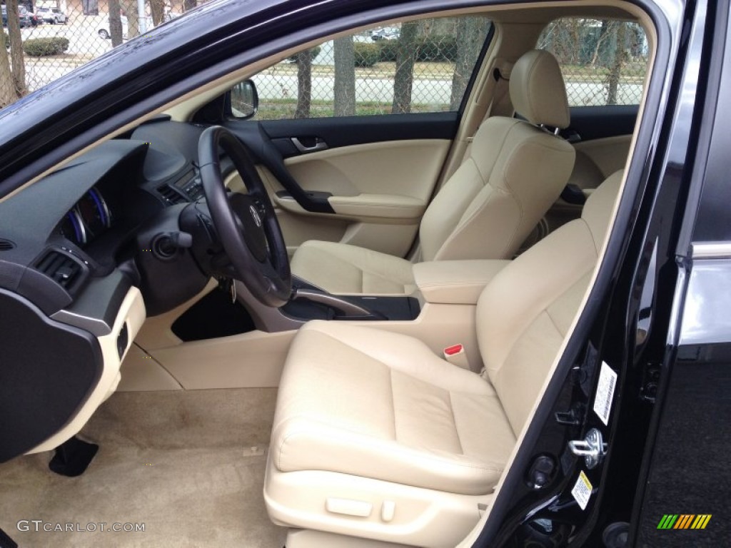 2010 Acura TSX V6 Sedan Front Seat Photos