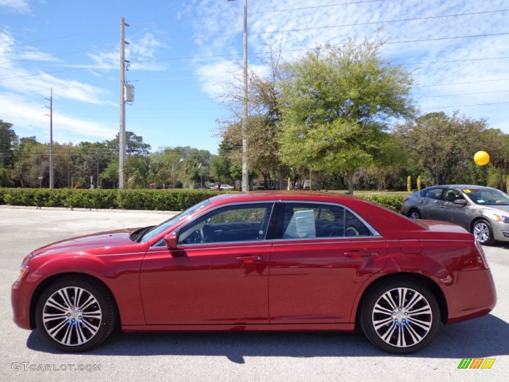 Deep Cherry Red Crystal Pearl 2012 Chrysler 300 S V6 Exterior Photo #78767948