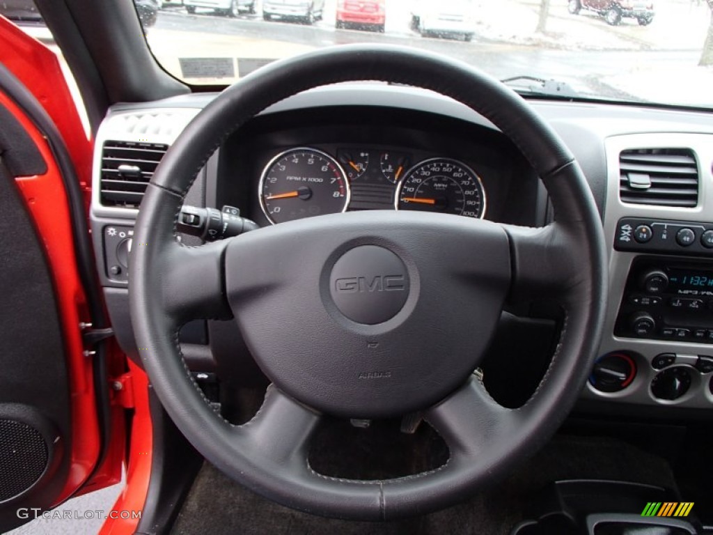 2009 GMC Canyon SLE Regular Cab 4x4 Steering Wheel Photos