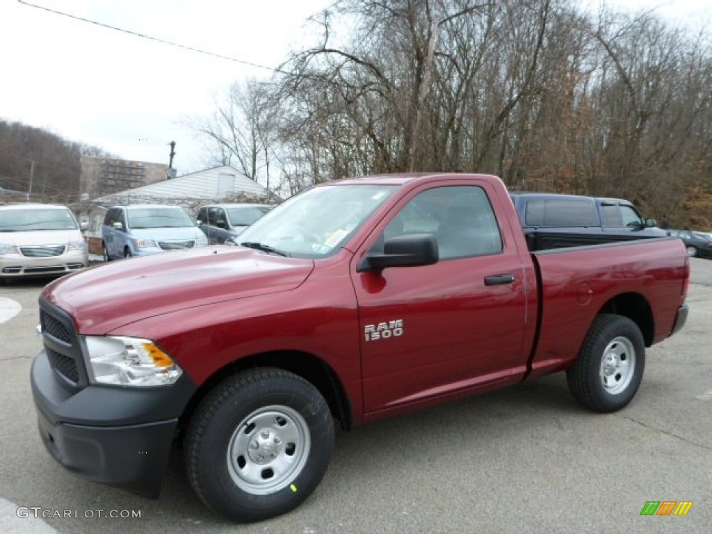 Deep Cherry Red Pearl 2013 Ram 1500 Tradesman Regular Cab 4x4 Exterior Photo #78769613