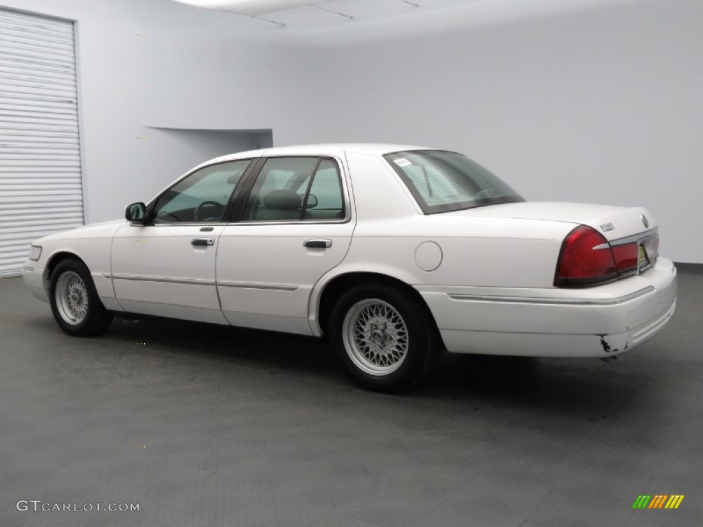 Vibrant White 2002 Mercury Grand Marquis LS Exterior Photo #78771002