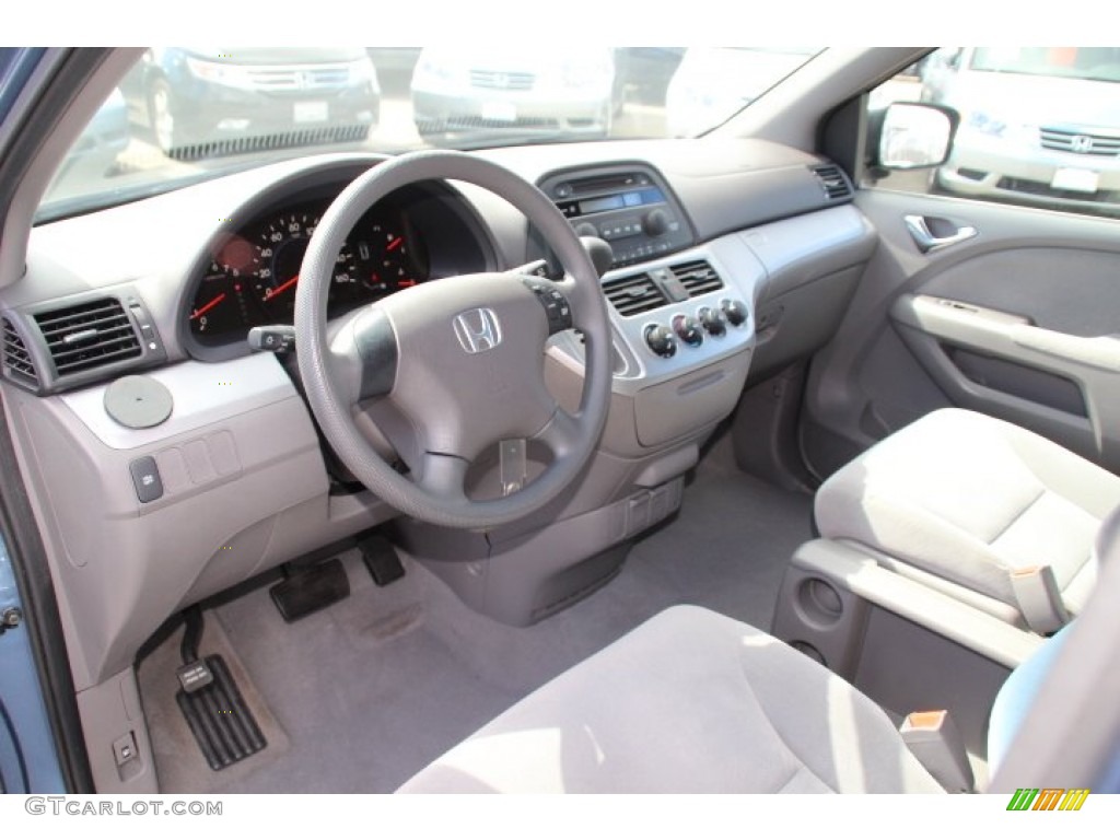 Gray Interior 2010 Honda Odyssey LX Photo #78771126