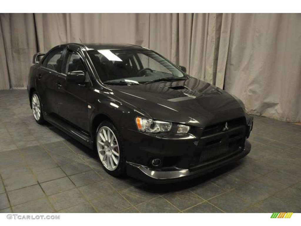 Phantom Black 2012 Mitsubishi Lancer Evolution GSR Exterior Photo #78771288