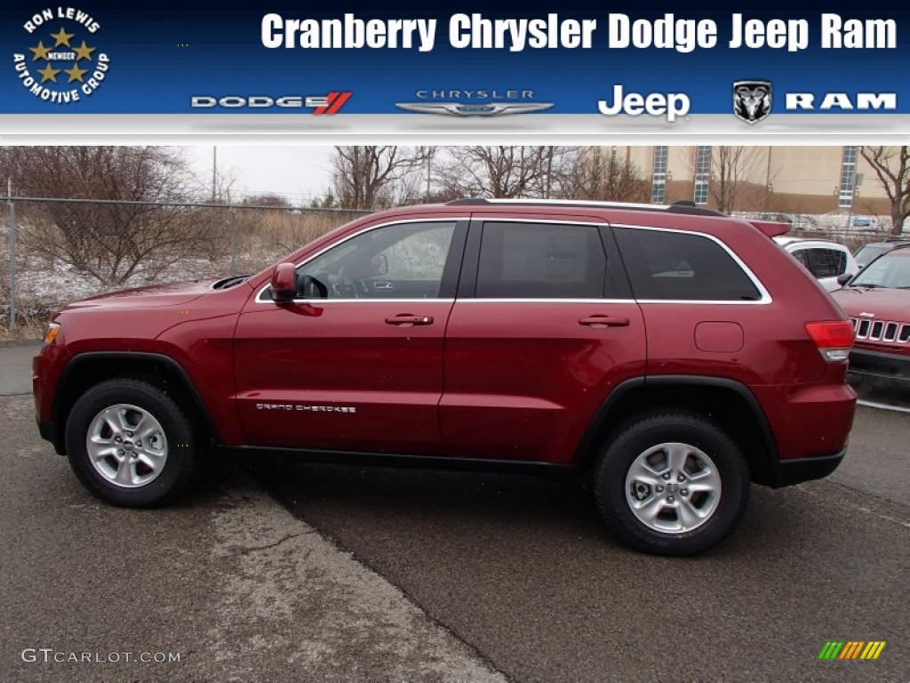 2014 Grand Cherokee Laredo 4x4 - Deep Cherry Red Crystal Pearl / Morocco Black photo #1