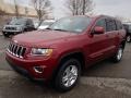 2014 Deep Cherry Red Crystal Pearl Jeep Grand Cherokee Laredo 4x4  photo #2