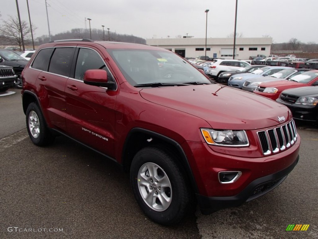 2014 Grand Cherokee Laredo 4x4 - Deep Cherry Red Crystal Pearl / Morocco Black photo #4