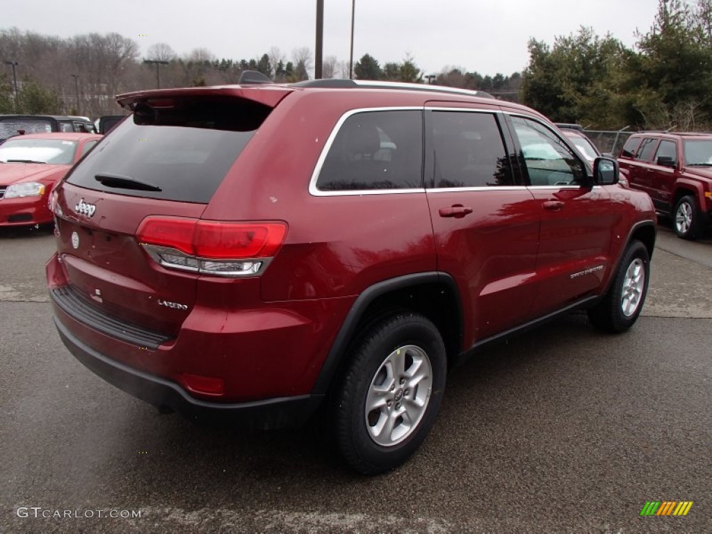 2014 Grand Cherokee Laredo 4x4 - Deep Cherry Red Crystal Pearl / Morocco Black photo #6