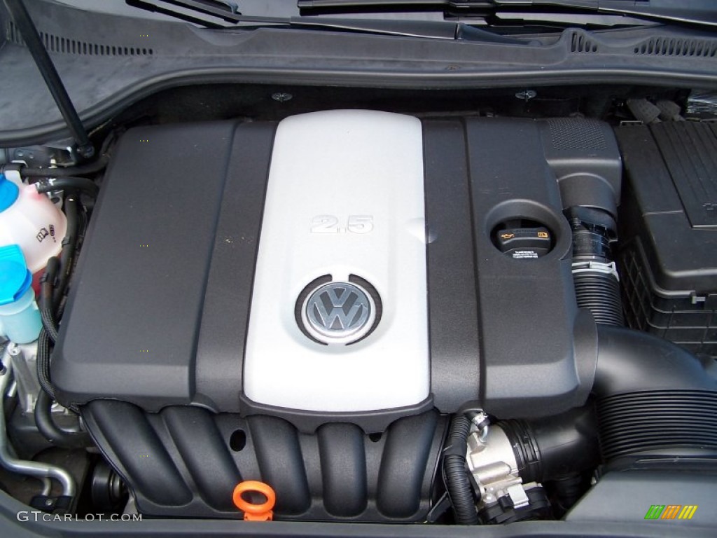 2009 Volkswagen Jetta SE Sedan 2.5 Liter DOHC 20 Valve 5 Cylinder Engine Photo #78771466