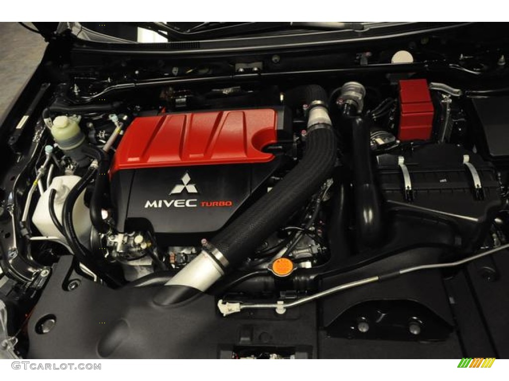 2012 Mitsubishi Lancer Evolution GSR 2.0 Liter Turbocharged DOHC 16-Valve MIVEC 4 Cylinder Engine Photo #78771733