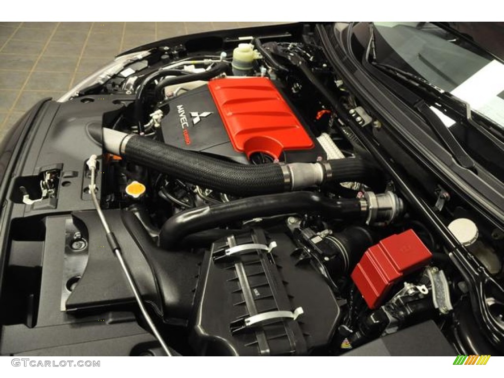 2012 Mitsubishi Lancer Evolution GSR 2.0 Liter Turbocharged DOHC 16-Valve MIVEC 4 Cylinder Engine Photo #78771755