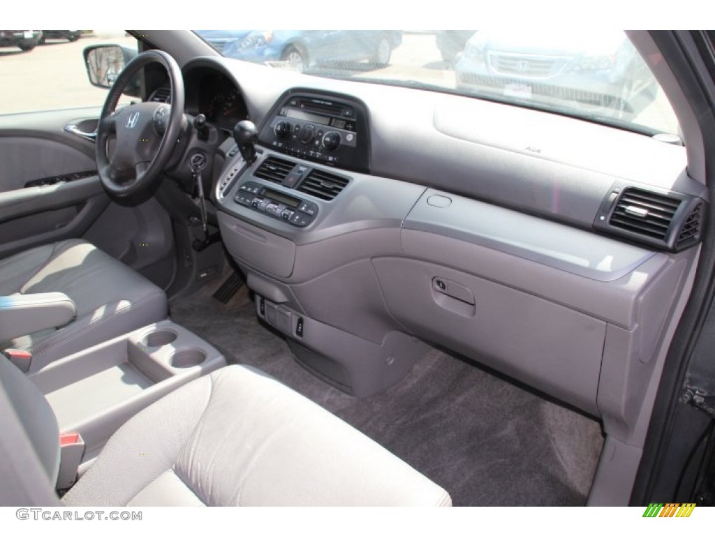 2010 Honda Odyssey EX-L Gray Dashboard Photo #78771788