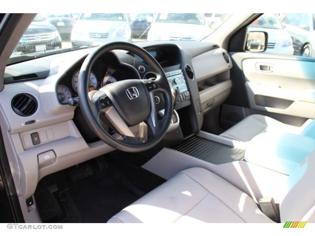 Gray Interior 2011 Honda Pilot EX 4WD Photo #78772025