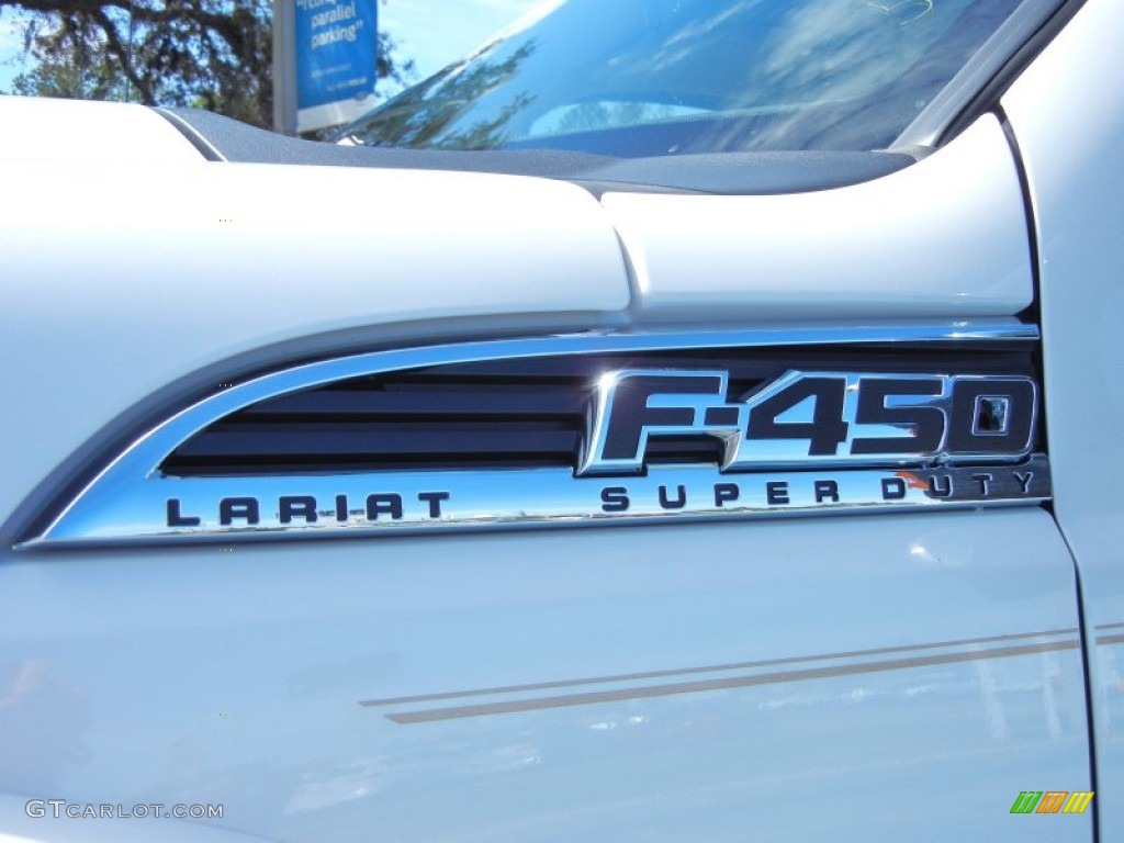 2013 Ford F450 Super Duty Lariat Crew Cab 4x4 Marks and Logos Photo #78772658