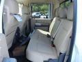 Rear Seat of 2013 F450 Super Duty Lariat Crew Cab 4x4