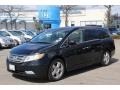 2011 Crystal Black Pearl Honda Odyssey Touring  photo #1