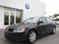 Black - Jetta SE Sedan Photo No. 1