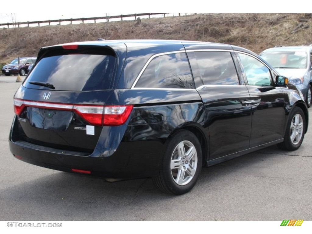 2011 Odyssey Touring - Crystal Black Pearl / Gray photo #5