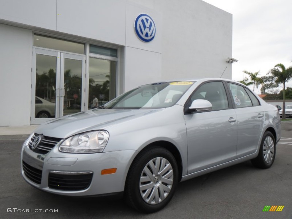 Reflex Silver Metallic 2010 Volkswagen Jetta S Sedan Exterior Photo #78773656
