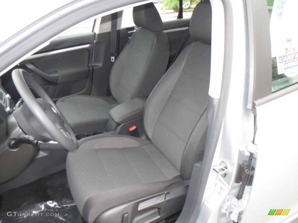 Titan Black Interior 2010 Volkswagen Jetta S Sedan Photo #78773820