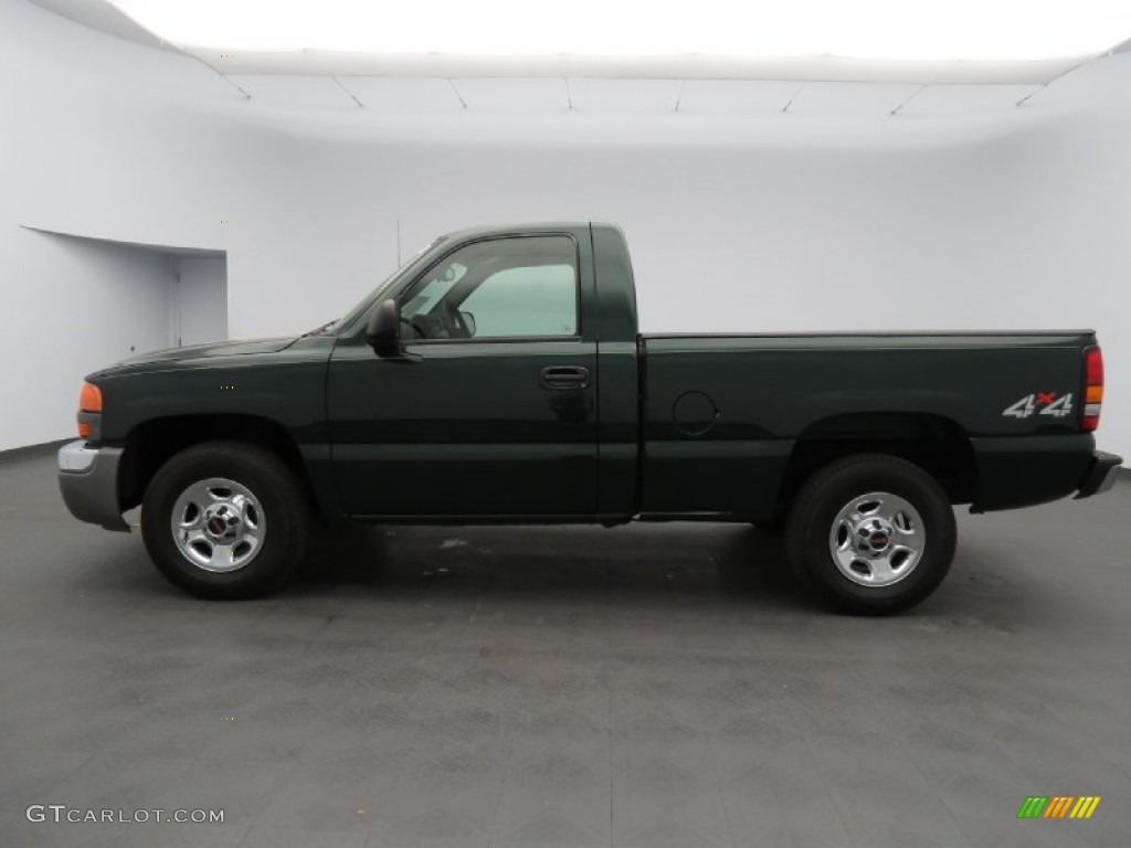 Polo Green Metallic 2004 GMC Sierra 1500 Regular Cab 4x4 Exterior Photo #78774673