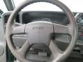 2004 GMC Sierra 1500 Pewter Interior Steering Wheel Photo