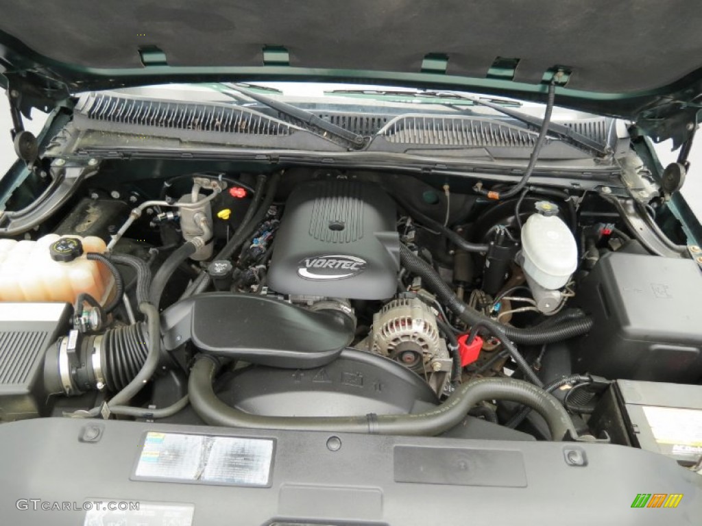 2004 GMC Sierra 1500 Regular Cab 4x4 4.8 Liter OHV 16-Valve Vortec V8 Engine Photo #78774803