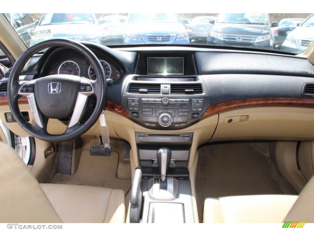 2011 Honda Accord EX-L Sedan Ivory Dashboard Photo #78775223