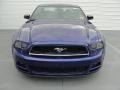2014 Deep Impact Blue Ford Mustang V6 Coupe  photo #8