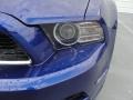 2014 Deep Impact Blue Ford Mustang V6 Coupe  photo #9