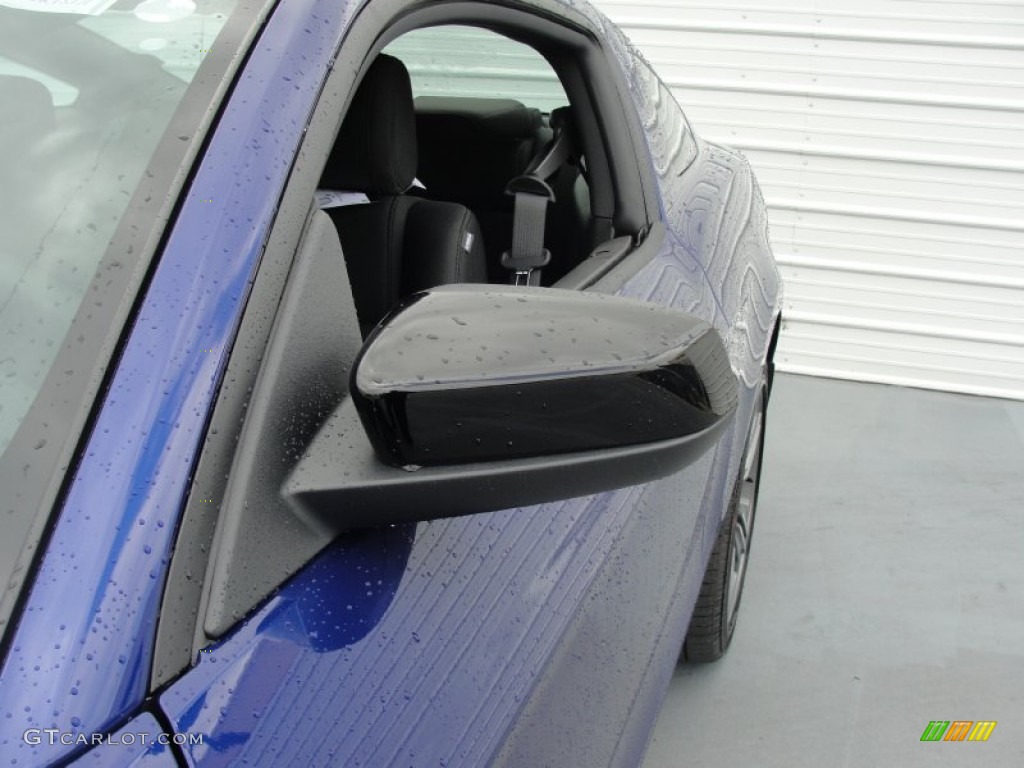 2014 Mustang V6 Coupe - Deep Impact Blue / Charcoal Black photo #12