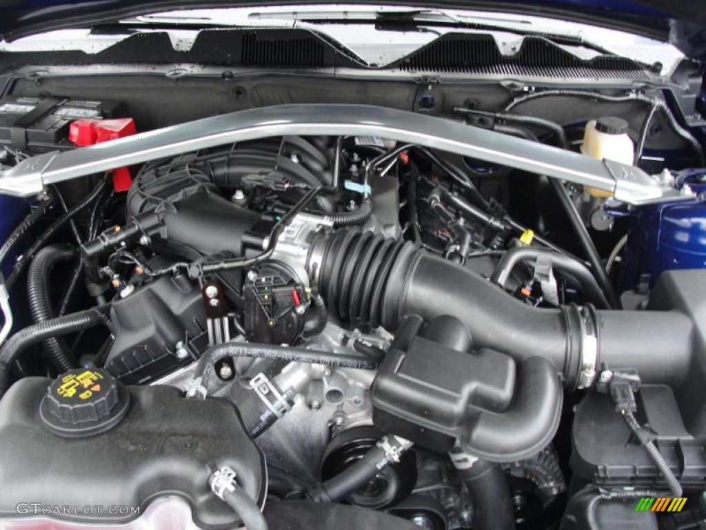 2014 Ford Mustang V6 Coupe 3.7 Liter DOHC 24-Valve Ti-VCT V6 Engine Photo #78775525