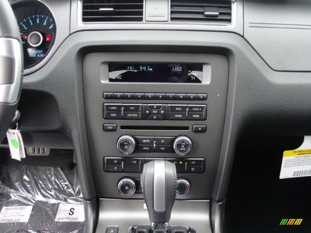 2014 Mustang V6 Coupe - Deep Impact Blue / Charcoal Black photo #22