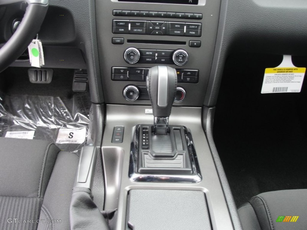2014 Mustang V6 Coupe - Deep Impact Blue / Charcoal Black photo #25
