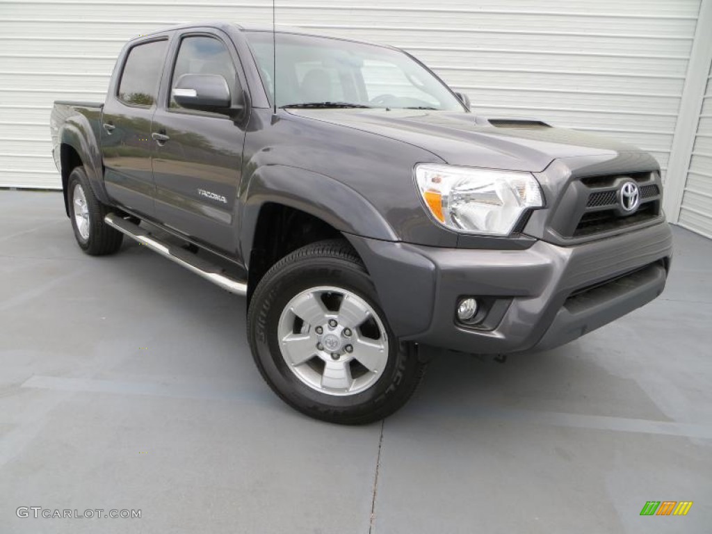 2013 Tacoma V6 TRD Sport Prerunner Double Cab - Magnetic Gray Metallic / Graphite photo #1