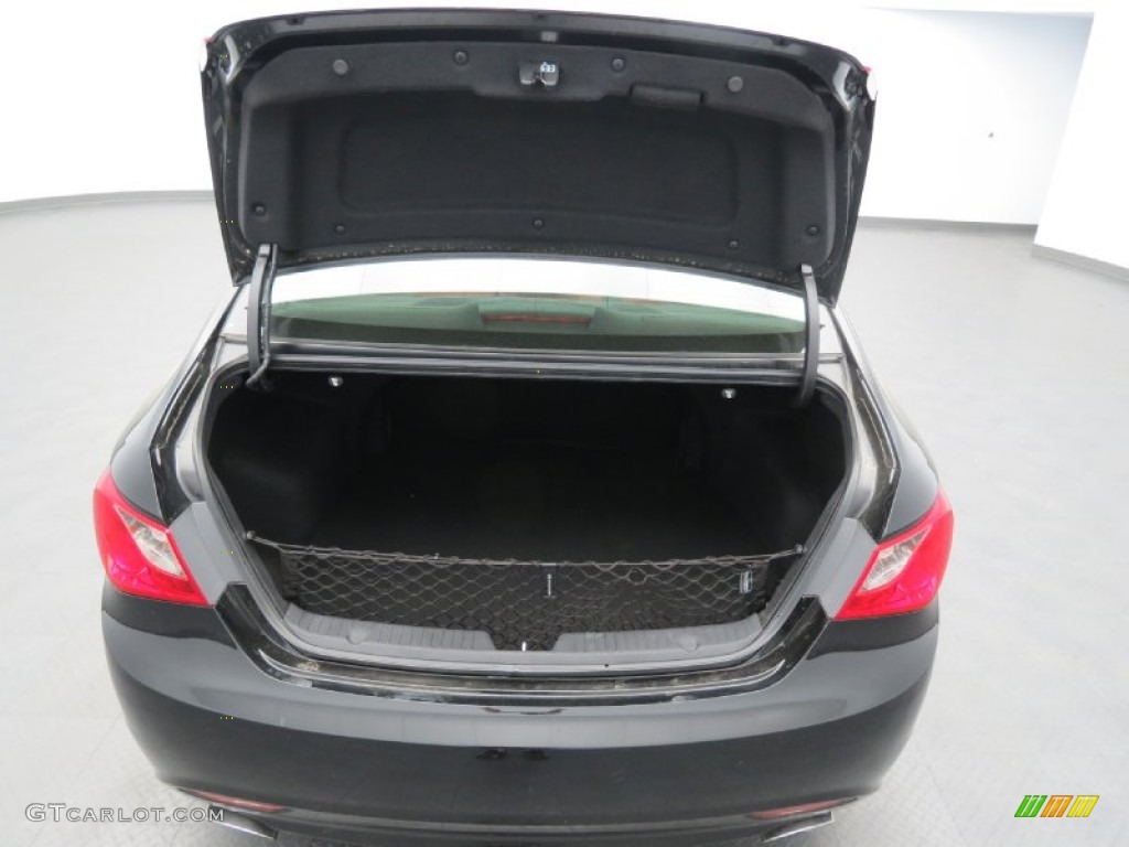 2011 Sonata Limited 2.0T - Midnight Black / Wine photo #9