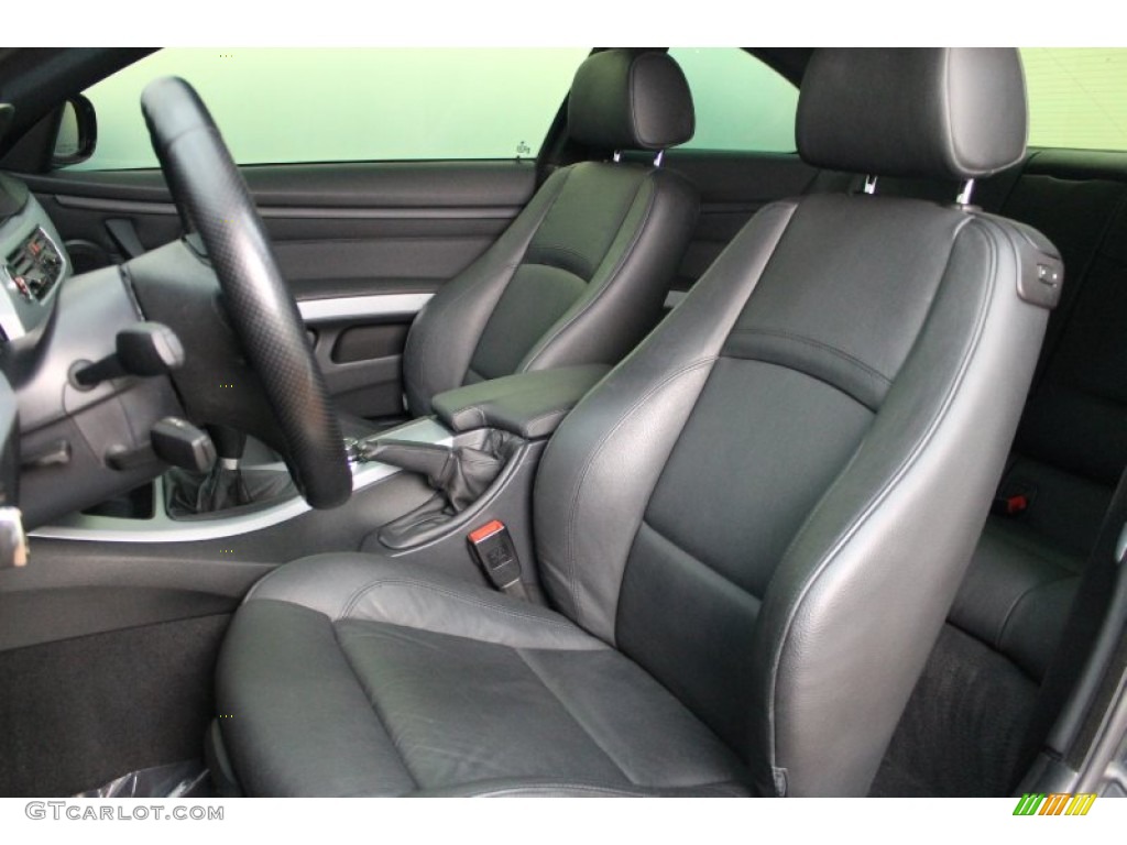 2010 3 Series 335i Coupe - Black Sapphire Metallic / Black photo #19