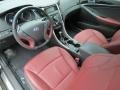 Wine 2011 Hyundai Sonata Limited 2.0T Interior Color