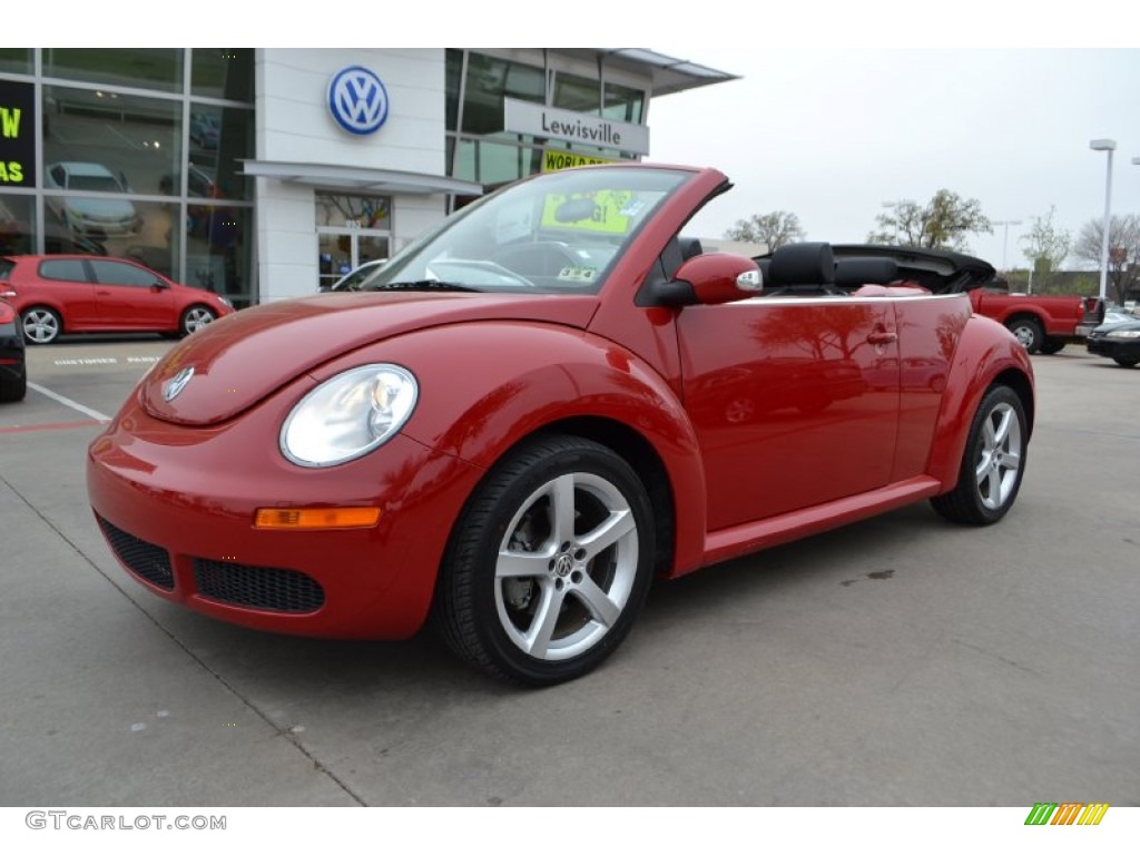 2009 New Beetle 2.5 Convertible - Salsa Red / Black photo #1