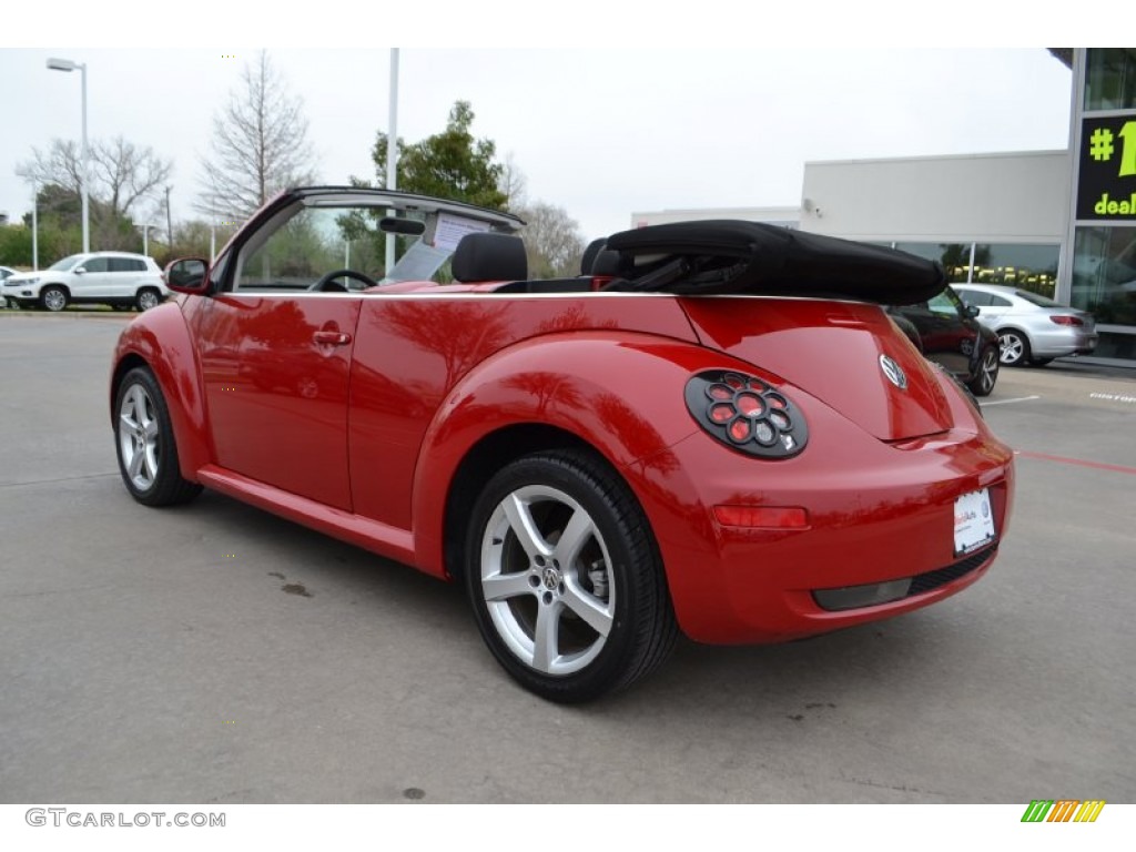 2009 New Beetle 2.5 Convertible - Salsa Red / Black photo #3