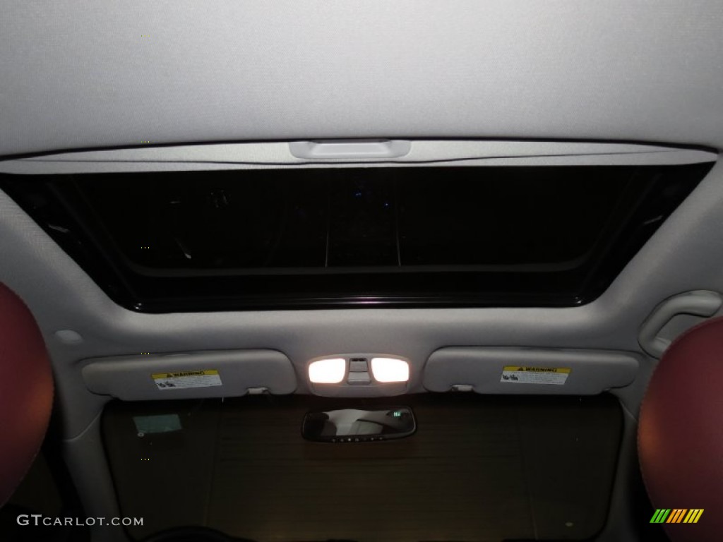 2011 Sonata Limited 2.0T - Midnight Black / Wine photo #20