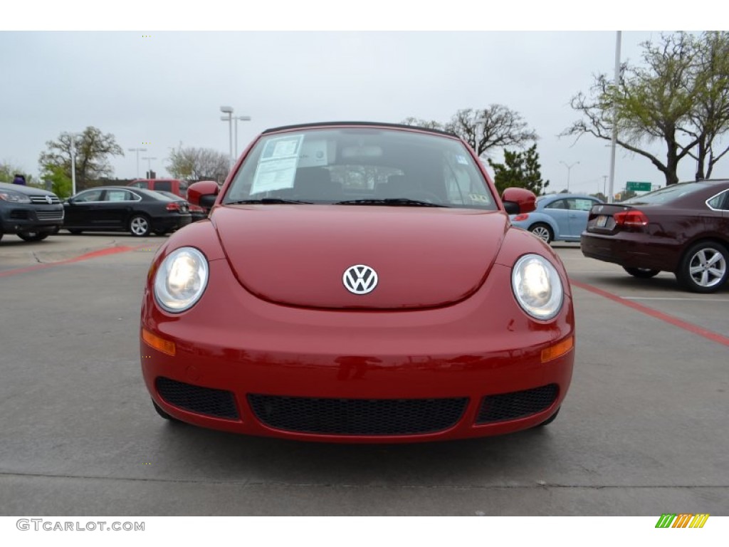 2009 New Beetle 2.5 Convertible - Salsa Red / Black photo #8