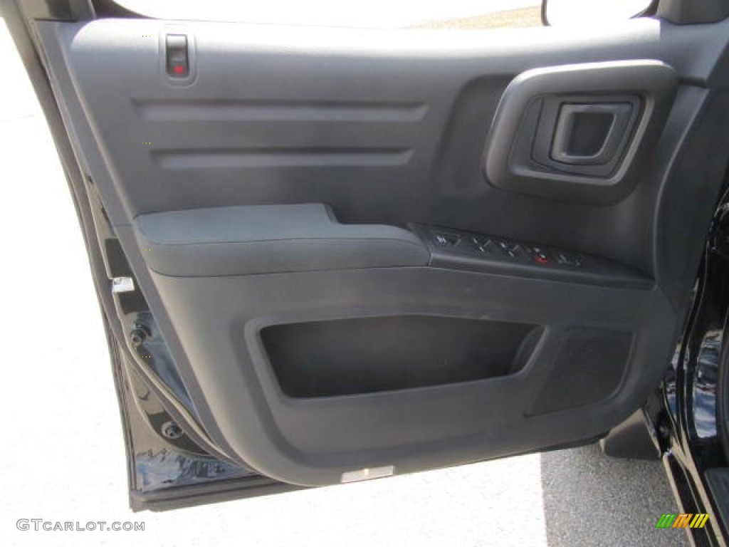 2013 Honda Ridgeline Sport Black Door Panel Photo #78776534